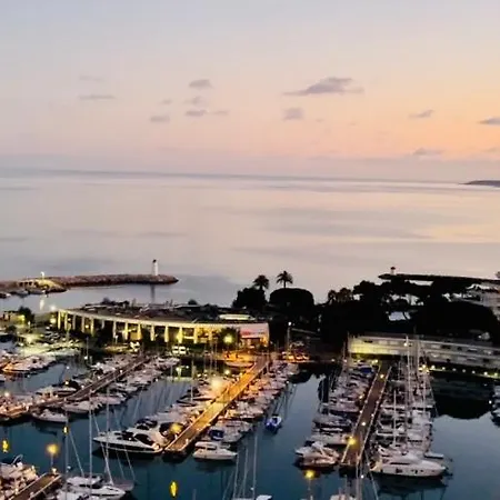 T3 Luxe Marina Baie Des Anges Vue Panoramique Villeneuve-Loubet