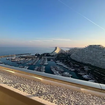 דירה T3 Luxe Marina Baie Des Anges Vue Panoramique *