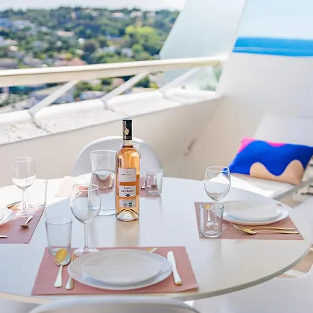 Appartement T3 Luxe Marina Baie Des Anges Vue Panoramique Villeneuve-Loubet